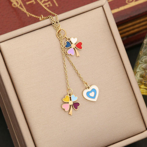 Multi layers Heart Shape Necklace