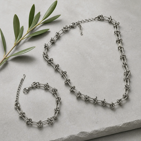 Knot Silver Set